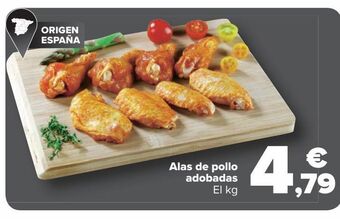 Carrefour Alas de pollo adobadas oferta