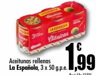 Unide Supermercados Aceitunas rellenas la española oferta