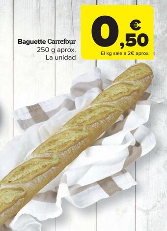 Carrefour Baguette carrefour oferta