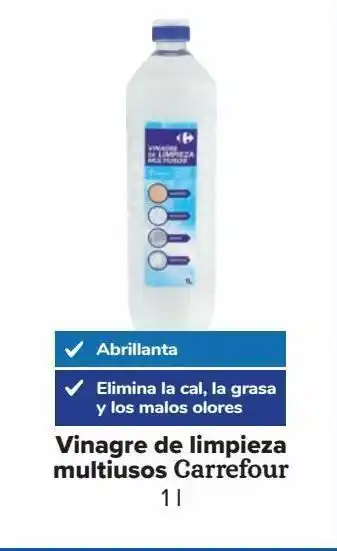 Carrefour Vinagre de limpieza multiusos carrefour oferta
