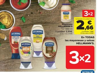 Carrefour Mayonesa hellmann's oferta