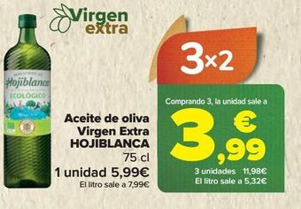 Carrefour Aceite de oliva virgen extra hojiblanca oferta