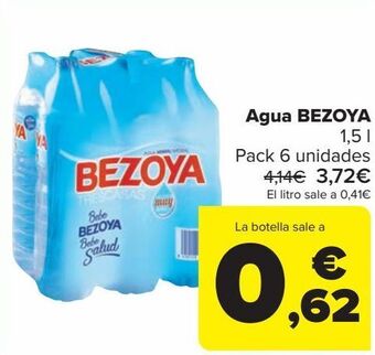 Carrefour Agua bezoya oferta