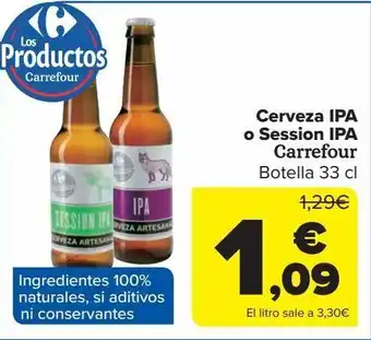 Carrefour Cerveza ipa o session ipa carrefour oferta