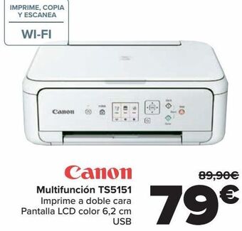 Carrefour Canon multifunción ts5151 oferta