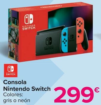 Carrefour Consola nintendo switch oferta
