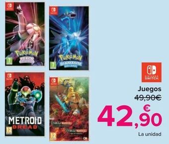 Carrefour Juegos oferta
