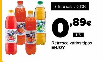 Supeco Refresco varios tipos enjoy oferta