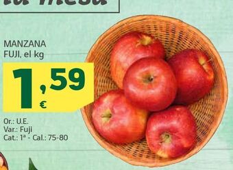 HiperDino Manzana fuji oferta