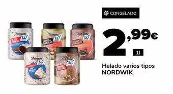 Supeco Helado carios tipos nordwik oferta