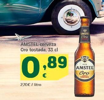 HiperDino Cerveza amstel oferta