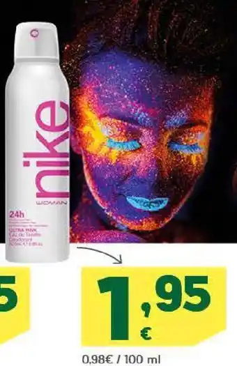 HiperDino Desodorante en spray nike oferta