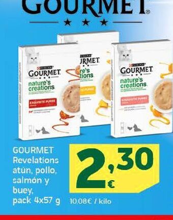 HiperDino Paté para gatos gourmet oferta