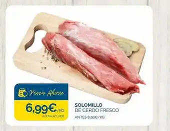Supermercados La Despensa Solomillo De Cerdo Fresco oferta