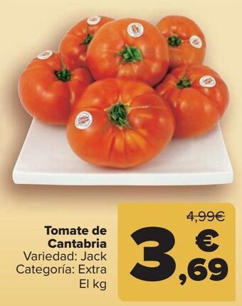 Carrefour Tomate de cantabria oferta