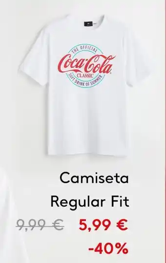 H&M Camiseta regular fit oferta