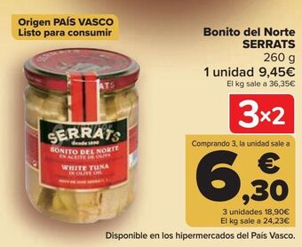 Carrefour Bonito del norte serrats oferta