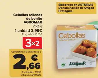 Carrefour Cebollas rellenas de bonito agromar oferta
