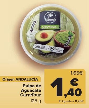 Carrefour Pulpa de aguacate carrefour oferta