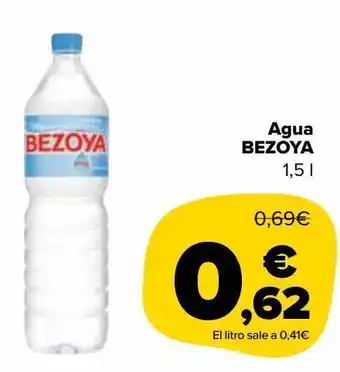 Carrefour Market Agua bezoya 1,5 l oferta