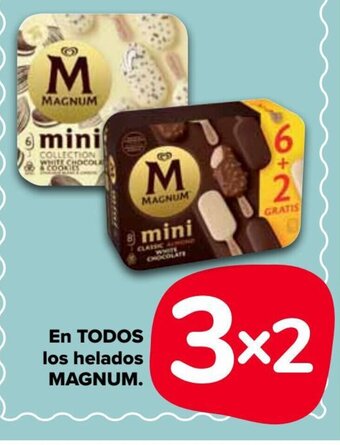 Carrefour Market Magnum En Todos los helados oferta