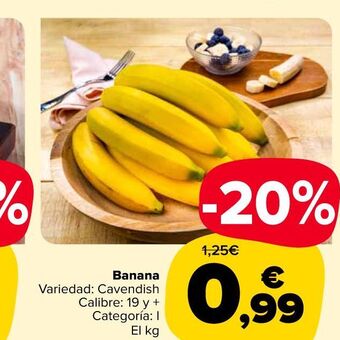 Carrefour Market Banana oferta