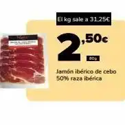 Supeco Jamón ibérico de cebo oferta