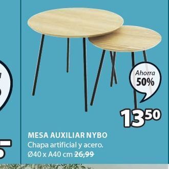 JYSK Mesa auxiliar oferta