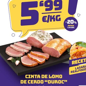AhorraMas Cinta de lomo oferta