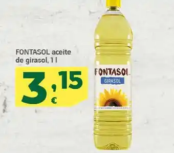 HiperDino Fontasol aceite de girasol 1 l oferta