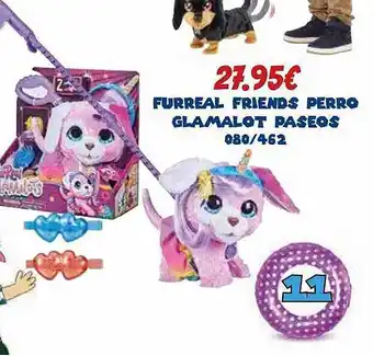 Jugueterías Nikki Furreal Friends Perro Glamalot Paseos oferta