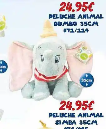 Jugueterías Nikki Peluche Animal Dumbo 35 Cm oferta