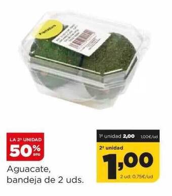 Alimerka Aguacate, Bandeja De 2 Uds oferta