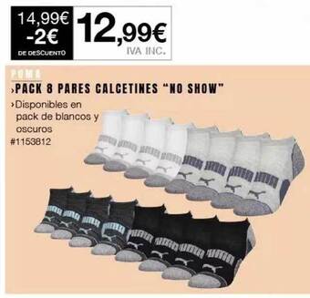 Costco Puma Pack 8 Pares Calcetines oferta
