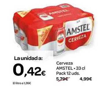 Dialprix Cerveza Amstel oferta