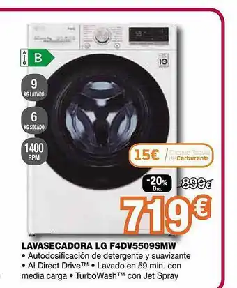 Expert Lavasecadora Lg oferta