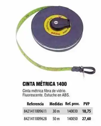 Optimus Cinta Métrica 1400 oferta