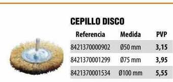 Optimus Cepillo Disco oferta