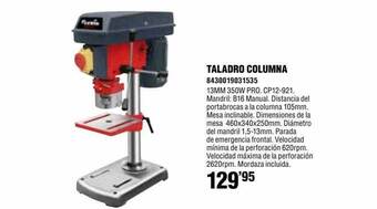 Optimus Taladro Columna oferta