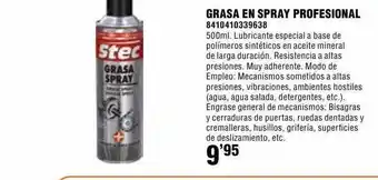 Optimus Grasa En Spray Profesional oferta