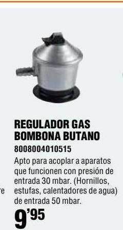 Optimus Regulador Gas Bombona Butano oferta