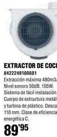 Optimus Extractor De Cocina oferta