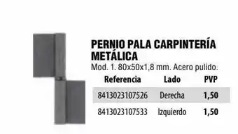Optimus Pernio Pala Carpintería Metálica oferta