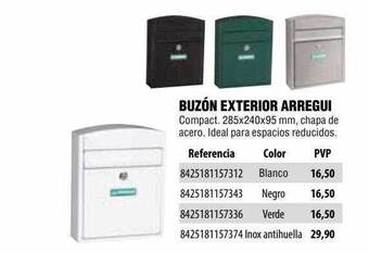 Optimus Buzón Exterior Arregui oferta