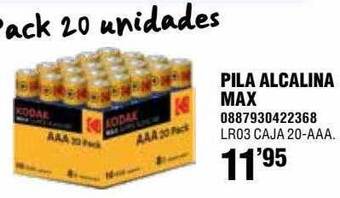 Optimus Pila Alcalina Max oferta