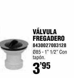 Optimus Válvula Fregadero oferta