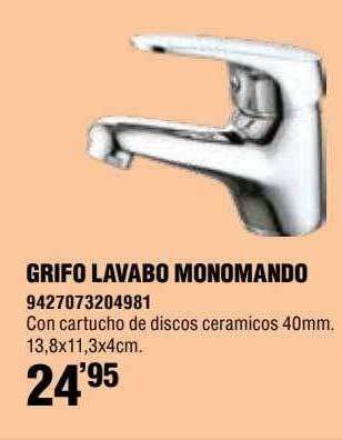 Optimus Grifo Lavabo Monomando oferta