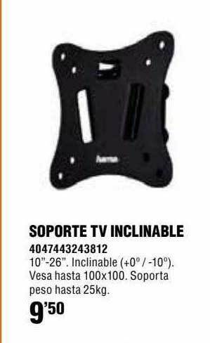 Optimus Soporte Tv Inclinable oferta