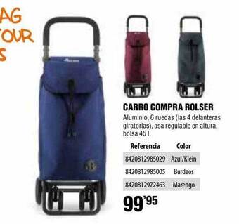 Optimus Carro Compra Rolser oferta