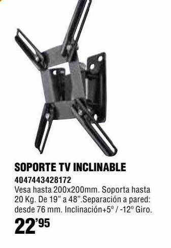 Optimus Soporte Tv Inclinable oferta
